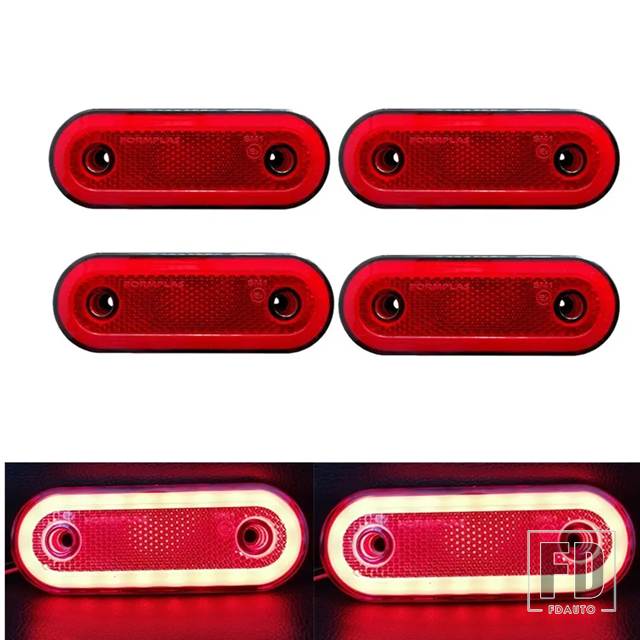 並行輸入品 10個 EMARK サイドライト 20 LED マーカーランプ トラック