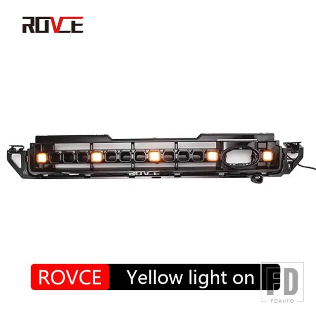 並行輸入品 ランドローバー 換気グリル フロントバンパーグリル LED