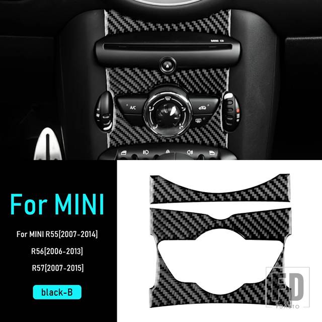 並行輸入品 ミニクーパークラブマンR55 R56 R57用カーボンインテリア