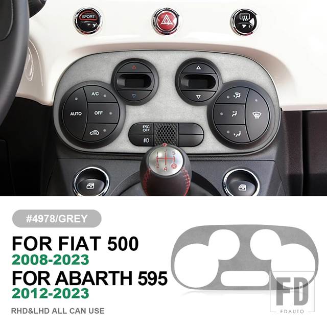 並行輸入品 フィアット500アバルト595 2012-2015-2023 アルカンターラ