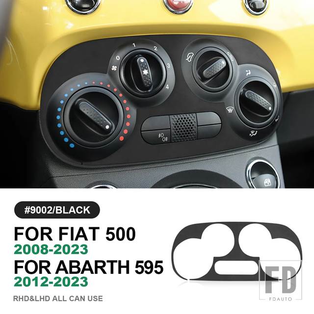 並行輸入品 フィアット500アバルト595 2012-2015-2023 アルカンターラ