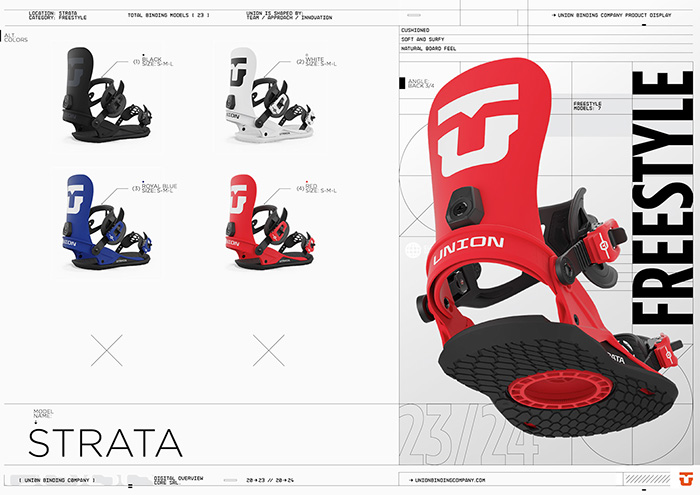 UNION BINDING 23-24 UNION BINDINGS FORCE Orange Mサイズ ユニオン