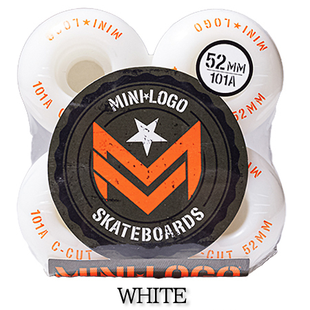 ミニロゴ Mini Logo　53mm 101a スケボー ウィール　新品未使用 ミニロゴ ウィール MINI LOGO A-CUT ハードウィール パーク