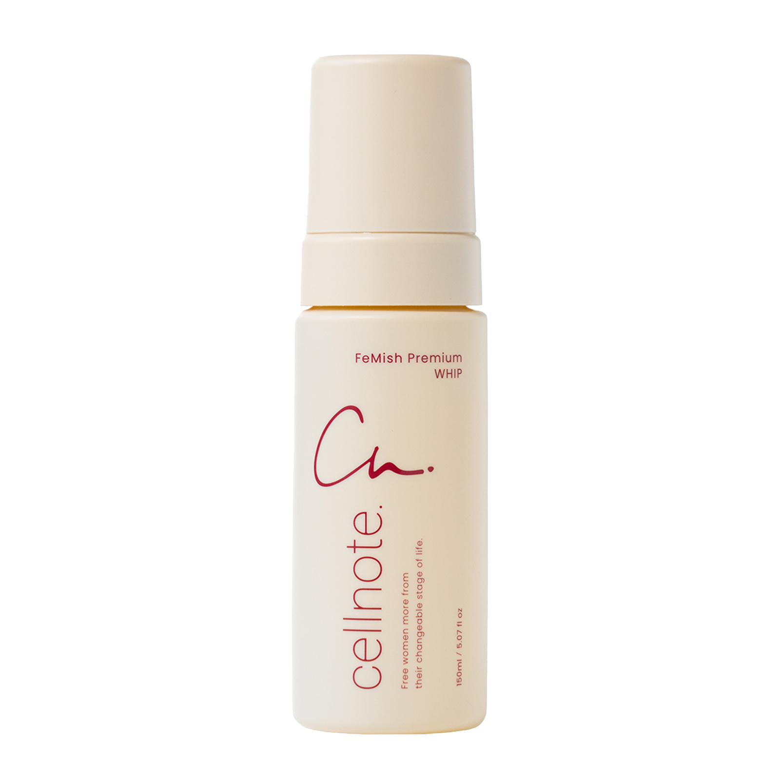 デリケートゾーンソープ cellnote. FeMish Premium WHIP 150ml