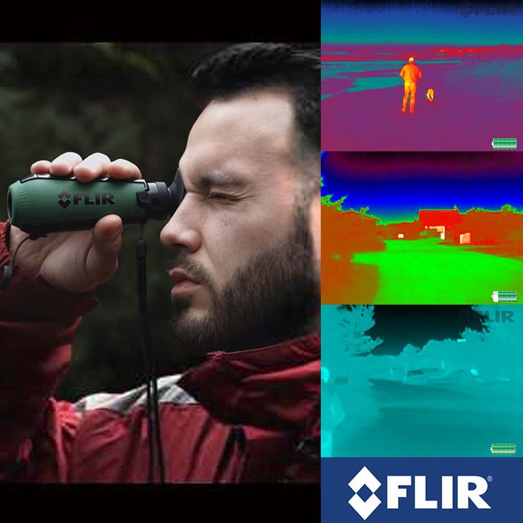 FLIR フリアー サーマル暗視スコープ フリアースカウトTK 【夜間監視