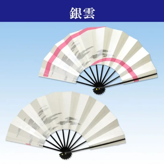 未使用 美品] 舞扇 (73) 2本セット 扇子 舞台 約29cm 稽古 日舞