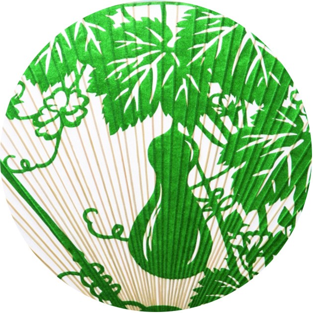 大型透かしうちわ 瓢箪 踊り団扇 都うちわ 京うちわ : ODORI Company