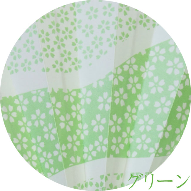 投扇興用扇子 3本セット 桜柄ピンク・パープル・グリーン : ODORI
