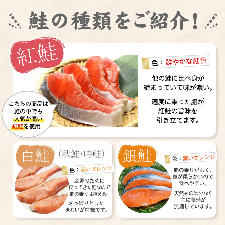 鮭の種類