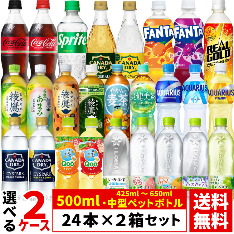 Coca Cola（コカコーラ） 【よりどり選べる 2ケース】コカ・コーラ 社