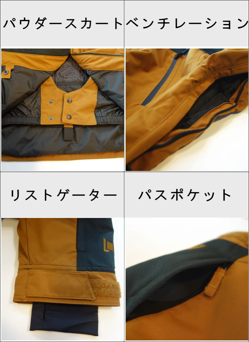 〇 L1 WILLIAMS JKT Amber Black Mサイズ メンズ スノーボード スキー