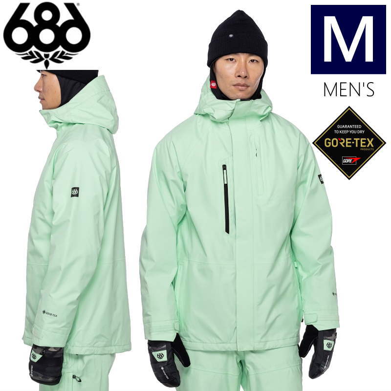 22-23 686 MENS GORE-TEX CORE SHELL JKT KEY LIME Mサイズ メンズ スノーボード スキー ジャケット JACKET 日本正規品