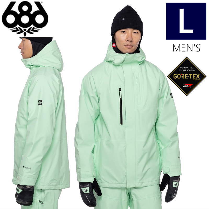 22-23 686 MENS GORE-TEX CORE SHELL JKT KEY LIME Lサイズ メンズ スノーボード スキー ジャケット JACKET 日本正規品