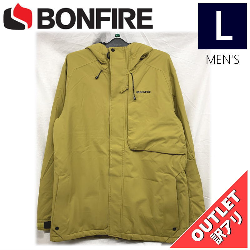 OUTLET】 BONFIRE STRATA INS JKT カラー:CAMEL Lサイズ メンズ 