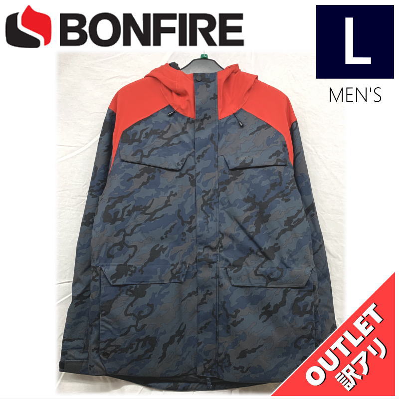 定番 BONFIRE 【OUTLET】 STRUCTURE JKT カラー:SLATE CAMO Lサイズ Lサイズ
