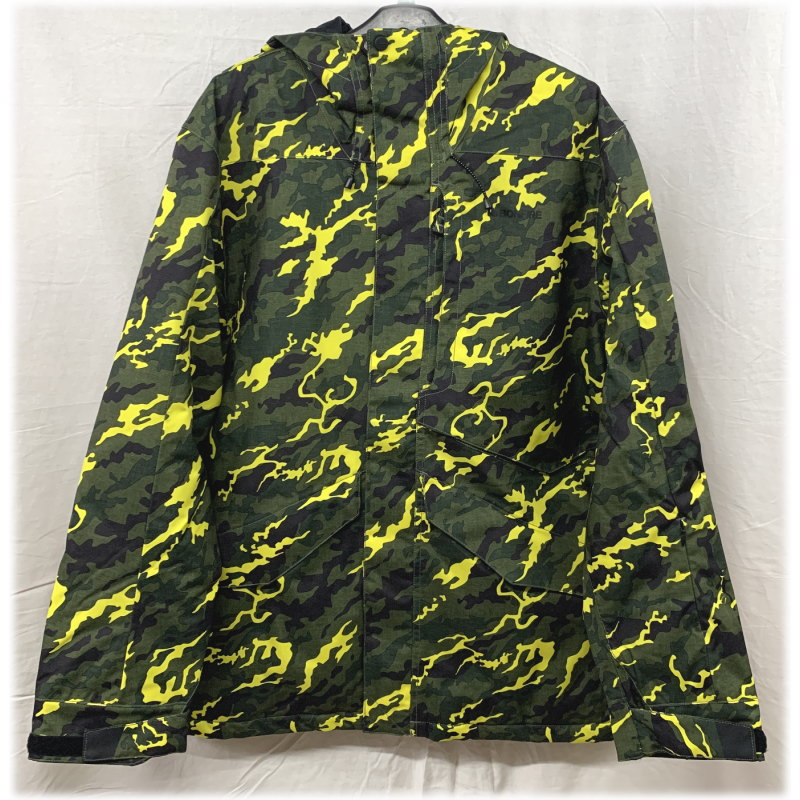 【OUTLET】 BONFIRE VECTOR INSULATED JKT カラー:CAMO YELLOW Lサイズ メンズ スノーボード スキー  ジャケット JACKET アウトレット