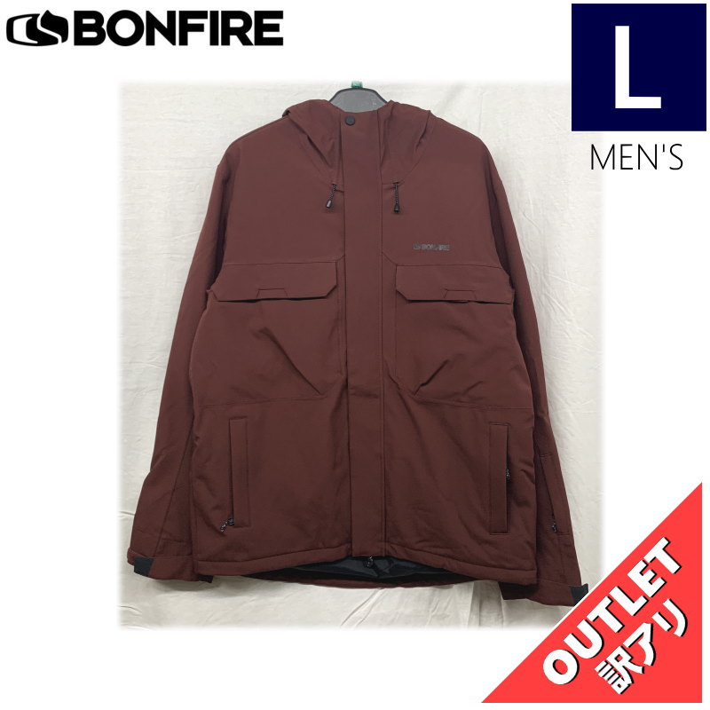 OUTLET】 PITCH INSULATED JKT カラー:MAROON Lサイズ メンズ 