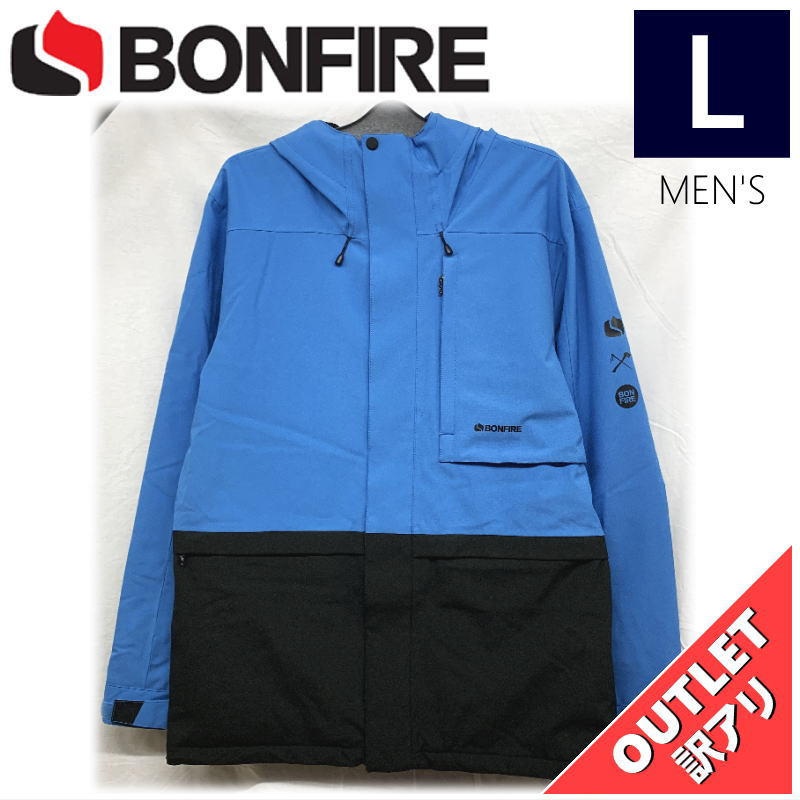 OUTLET】 BONFIRE VECTOR INSULATED JKT カラー:BLUE Lサイズ メンズ 