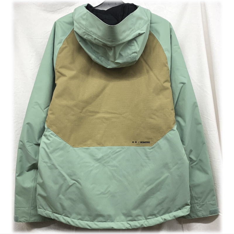 【OUTLET】 BONFIRE PYRE INSULATED JKT カラー:MOSS Lサイズ  メンズ スノーボード スキー ジャケット JACKET アウトレット｜off-1｜02