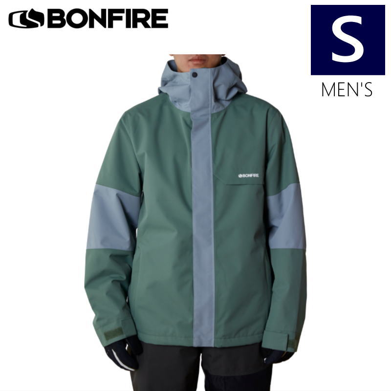 売れ筋】 ○ BONFIRE BUFFER JACKET KHAKI Sサイズ ボンファイヤ