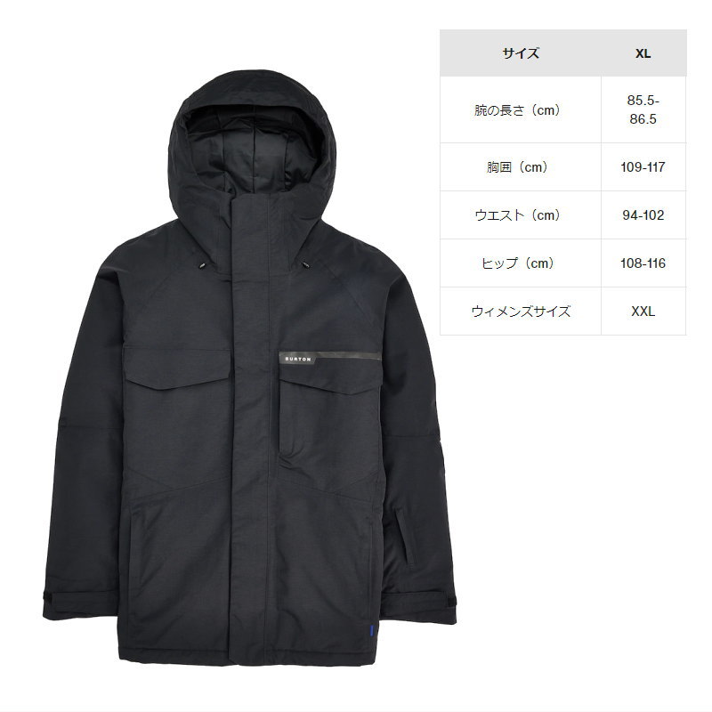 BURTON スノーボード ジャケット（サイズ（S/M/L）：LL（XL））の商品