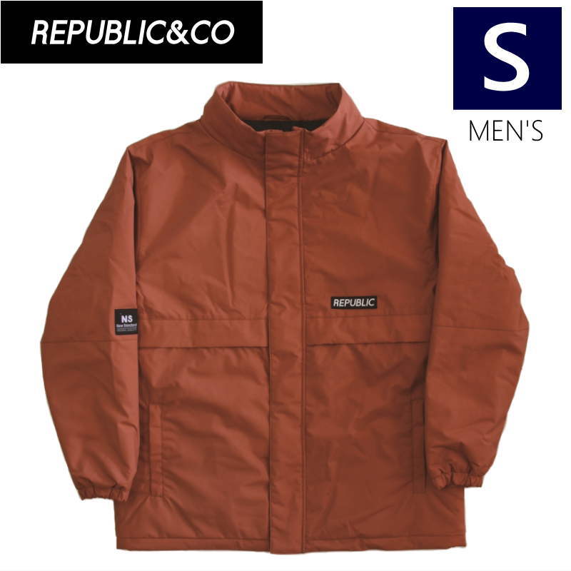 ○ REPUBLIC HYPE SWING TOP JKT CoralBrown Sサイズ メンズ スノーボード スキー ジャケット JACKET  スポーツMIX 22-23 日本正規品