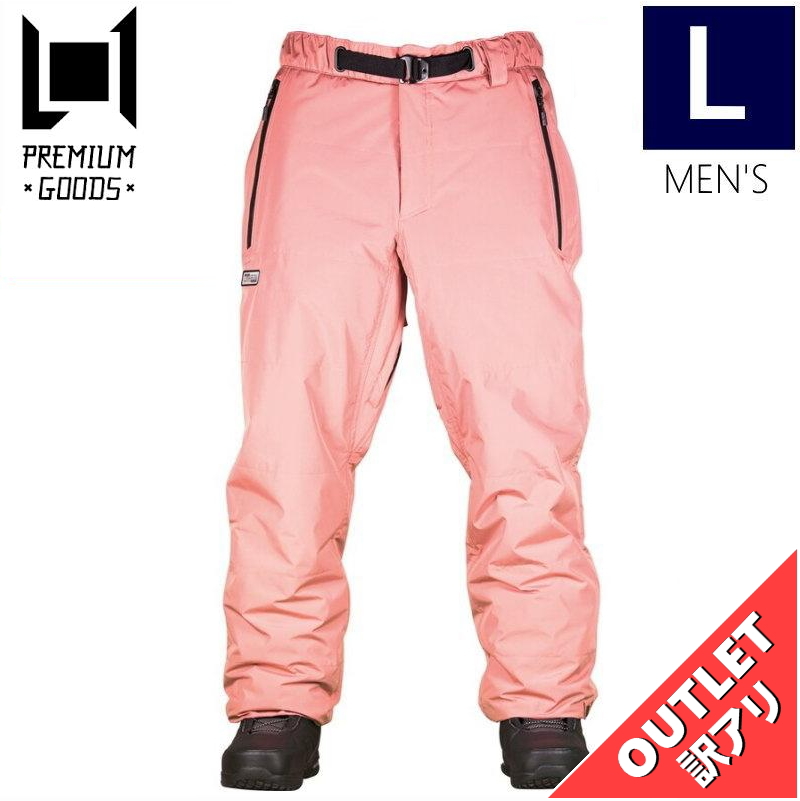 【OUTLET】21-22 L1 AFTERSHOCK PNT Rose Lサイズ  メンズ スノーボード スキー スノボウェア パンツ PANT  日本正規品