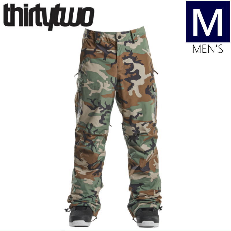 ◇ 21-22 THIRTYTWO TM PNT カラー:CAMO Mサイズ メンズ ウェア スノーボード スノボ スキー パンツ 日本正規品