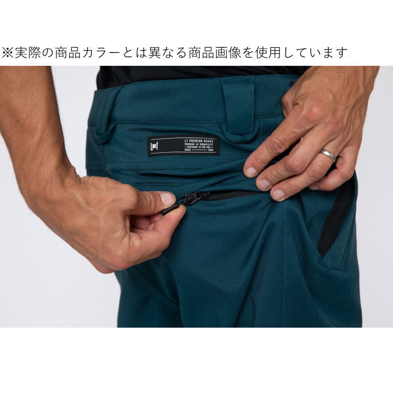 ● L1 CHINO PNT ALLOY Lサイズ メンズ スノーボード スキー パンツ PANT 23-24 日本正規品