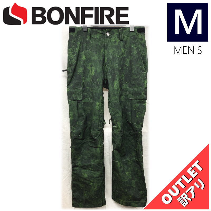OUTLET】 BONFIRE TACTICAL GAITER PNT カラー:GREEN WATERCOLOR M  