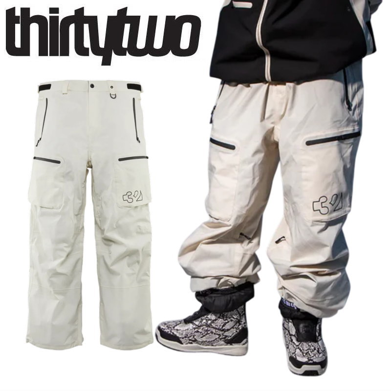 thirtytwoサーティーツービブパンMサイズ中古品 thirtytwoサーティーツービブパンMサイズ中古品 - メルカリ