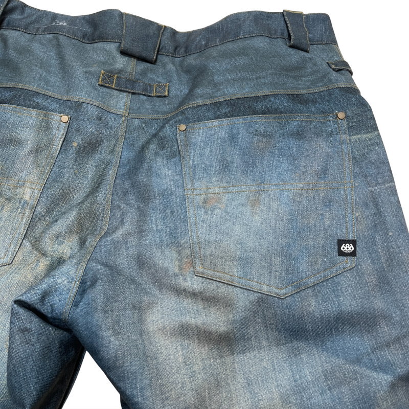 686 infi dry スノボウェア スノボパンツ デニム パンツ 686 30%off スノーボードウェア SIX EIGHT シックスエイト