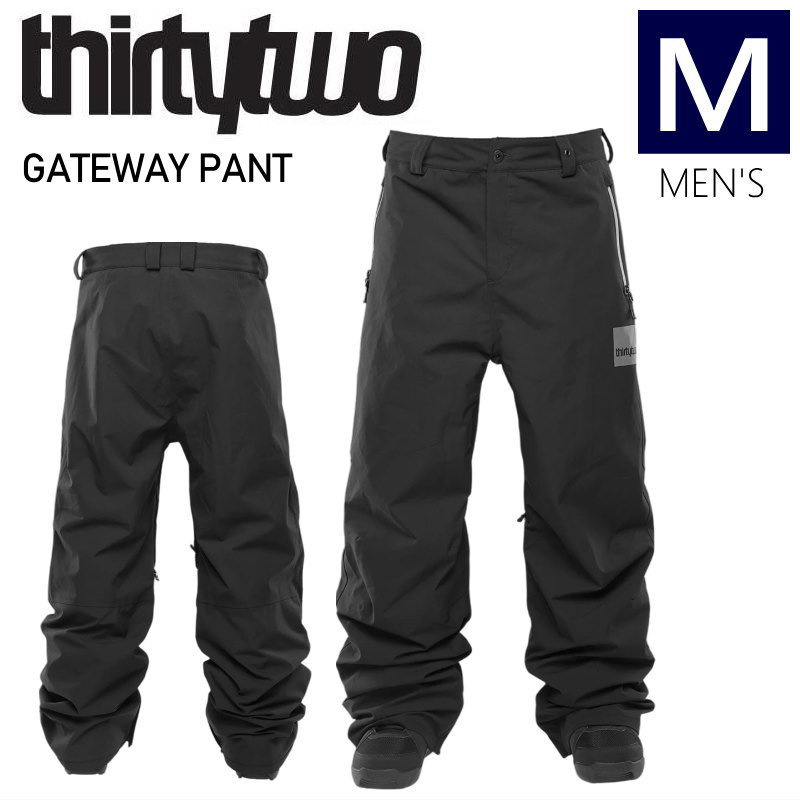 thirtytwo（サーティーツー） 24-25 THIRTYTWO GATEWAY PNT BLACK L