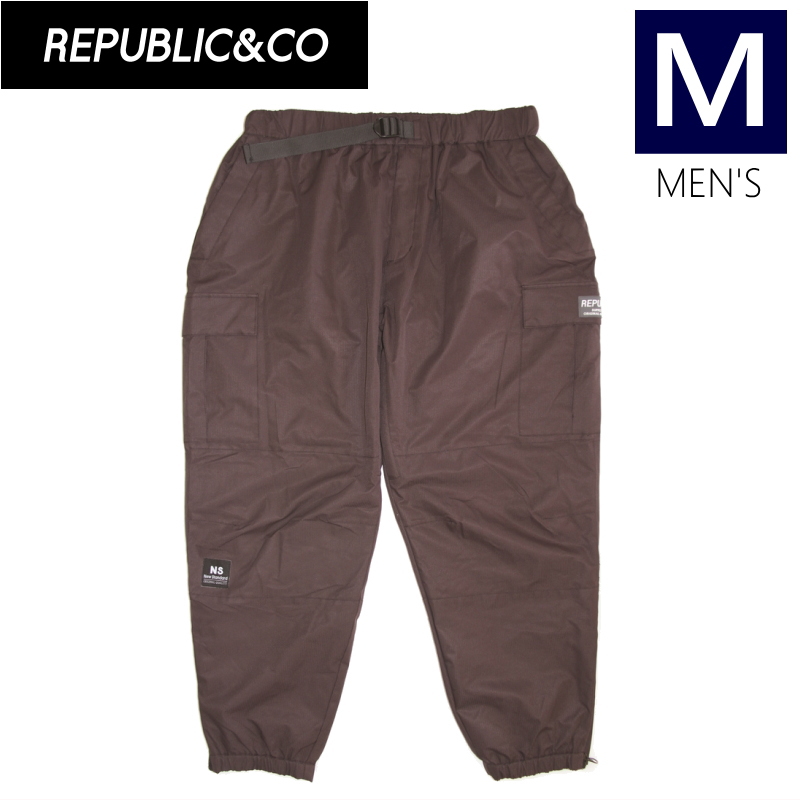 ○ REPUBLIC 7TH CHAMBER CARGO PNT Brown Mサイズ メンズ 