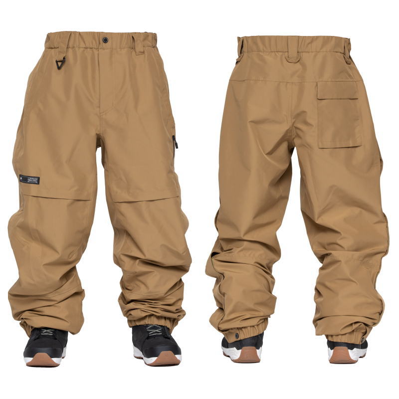 ● L1 RANKIN PNT DULL GOLD Mサイズ メンズ スノーボード スキー パンツ PANT 23-24 日本正規品