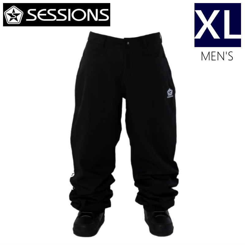 ○ SESSIONS BRACKET JOGGER PANT BLACK XLサイズ セッションズ スノボ