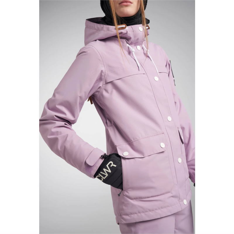 ○ CLWR Ida JKT LIGHT PURPLE Mサイズ レディース スノーボード 