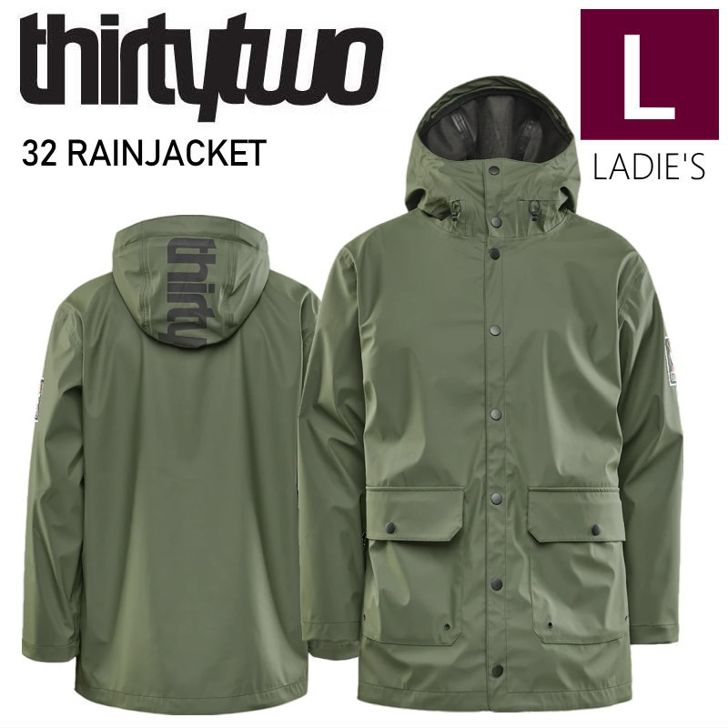 thirtytwo（サーティーツー） 24-25 THIRTYTWO 32 RAIN JKT FORREST XL