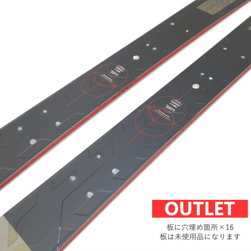 センター幅95mm 169cm]LINE BLADE 95+XPRESS 10 ワンタッチ調整