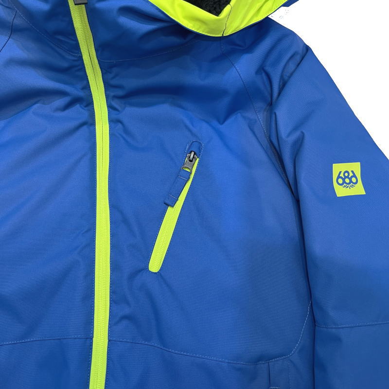 【OUTLET】 ジュニア[Mサイズ]22 686 HYDRA INSULATED JKT カラー:PRIMARY BLUE Mサイズ 子供用  スノーボード スキー アウトレット