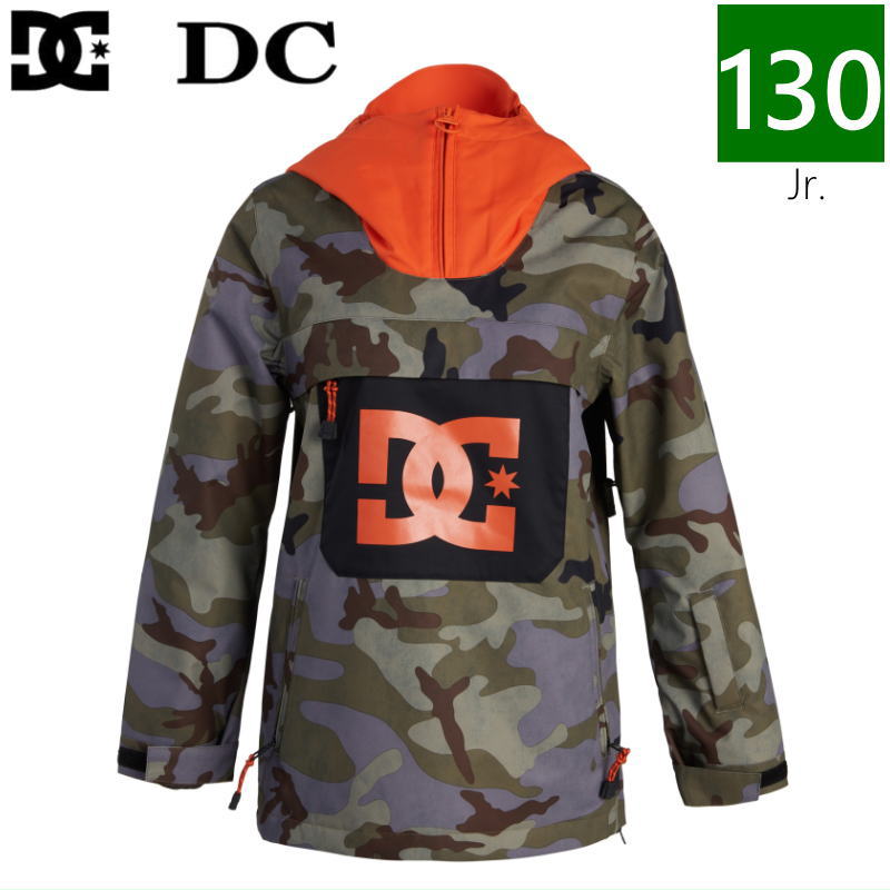 ◇ 21-22 ジュニア[130サイズ]22 DC ASAP YOUTH ANORAK JKT カラー:XKGS Sサイズ 子供用 ウェア スノーボード スキー 日本正規品