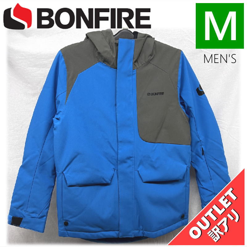 【OUTLET】 ジュニア[Mサイズ] BONFIRE YOUTH STRUCTURE JKT カラー:CYAN Mサイズ 子供用 スノーボード  スキー ジャケット アウトレット