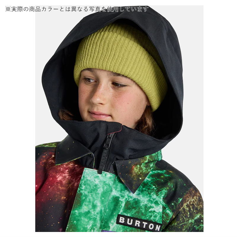 23-24 BURTON BOYS UPROAR JKT カラー:TOMATO Lサイズ 子供用 スノーボード スキー ジャケット JACKET  日本正規品