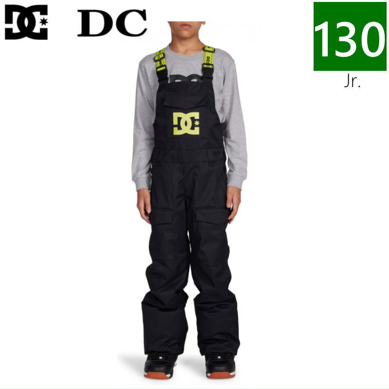 ◇ 21-22 ジュニア[130サイズ]22 DC ROADBLOCK YOUTH BIB PNT カラー:KVJ0 Sサイズ 子供用 スノーボード スキー ビブパンツ 日本正規品