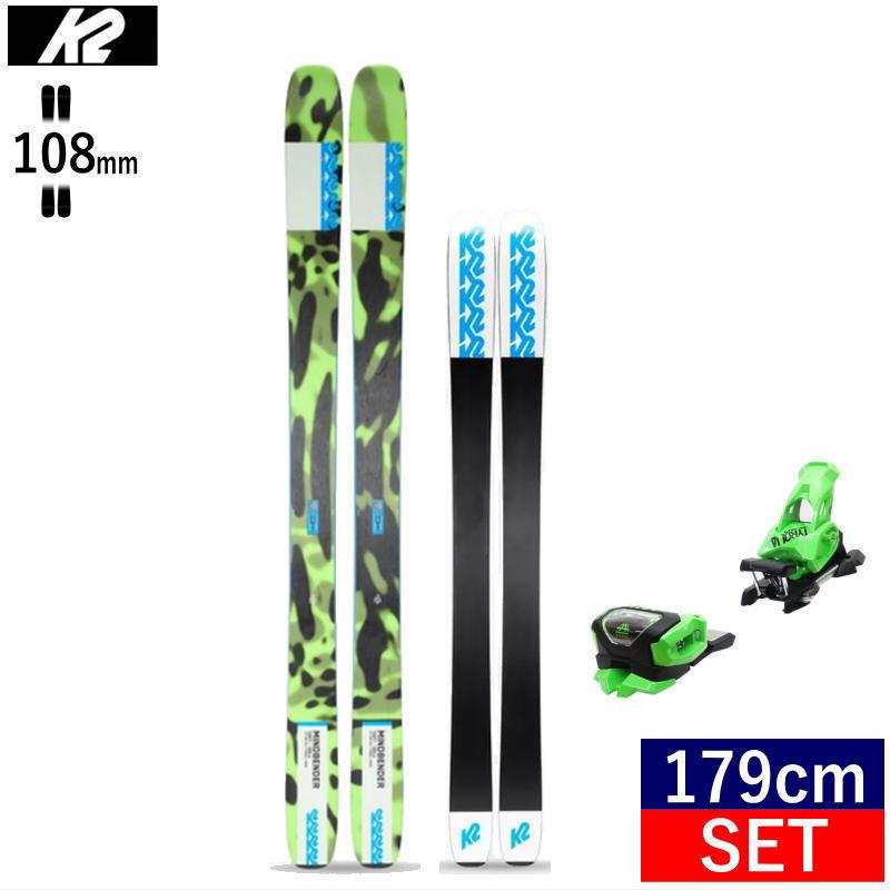 2022 K2 Mindbender Team Youth Ski with Tyrolia Attack2 11 GW Bindings (165)  通販