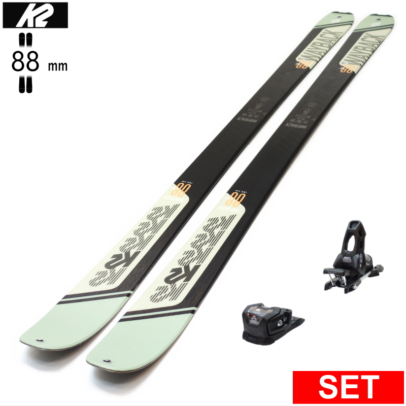 [Z^[88mm 160cm|167cm]K2 WAYBACK 88 W+ATTACK 11LYT  ^fXL[Zbg t[XL[