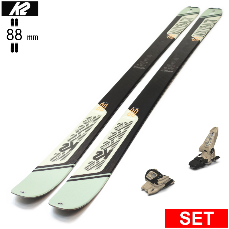 [Z^[88mm 160cm|167cm]K2 WAYBACK 88 W+GRIFFON 13  ^fXL[Zbg t[XL[