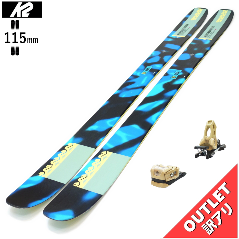 K2 [センター幅115mm 165cm]K2 MINDBENDER 115C W+ATTACK 11LYT 型落ち