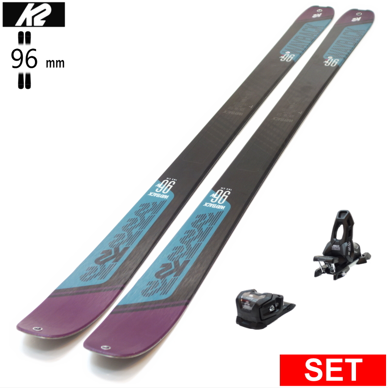 [Z^[96mm 163cm]K2 WAYBACK 96 W+ATTACK 11LYT  ^fXL[Zbg Z~t@bgXL[ t[XL[