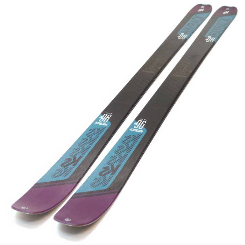 SALOMON 120 スキー板　ストック付き Salomon スキー板 120センチオレンジ ピンク ストック85センチ付き